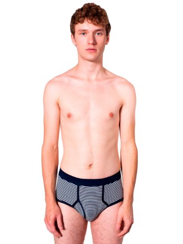 American Apparel Stripe Rib Brief