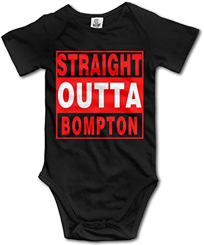 Straight Outta Bompton Baby Short Sleeve Bodysuits