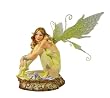 WOODLAND FAIRY FAIRIES AUF BAUMSTAMM ELFE FEE FEEN ELFEN PEACE FRIEDEN