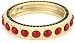 House of Harlow Red Cabochon Bangle 1960