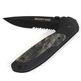 Black & Mossy Oak Camo Knife