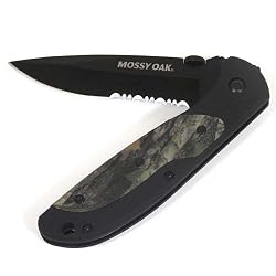 Black & Mossy Oak Camo Knife