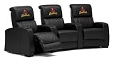 Arizona State Sun Devils Leather Theater 2 Seats with Curved Configuration