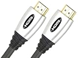 1M Pro HDMI Cable 1.3b FullHD 24k Gold HDMI Connectors. For a TRUE 1080p 100% Digital Picture.