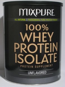 Mixpure 100% Whey Protein Isolate (Unflavored, 1LB)