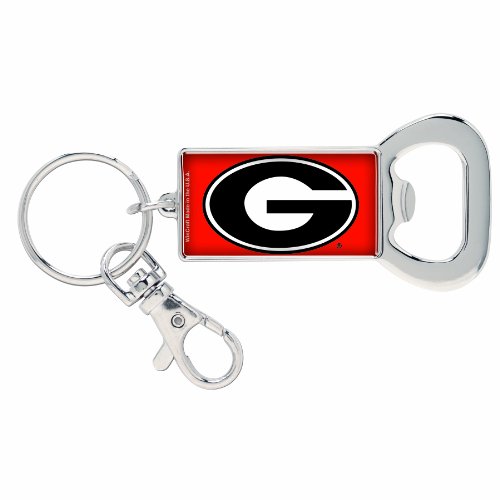 NCAA Georgia Bulldogs Bottle Opener Key Ring