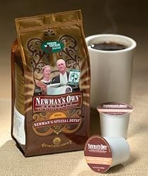 Newman's Own Organic Special Blend Ground Decaf Coffee, 10-Ounce Bags (Pack of 3)