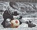 Little Goalie by Kim Anderson. Size 19.75 inches width by 16.00 inches height. High Q...