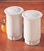 Porcelain Tabletop Salt and Pepper Shakers by Trudeau