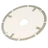 丸ノコアクセサリ メッキ ダイヤモンド切削ディスク 鋸刃 金属 切断鋸 100mm*15mm*20mm