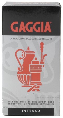 Gaggia GAPINTENSO20 Intenso Pods - 20 Count - Case of 10 by Coffee Pods