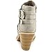 Brinley Co. Womens Ankle Multi Strap Boots
