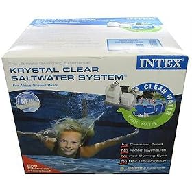 Intex 54601EG Krystal Clear Saltwater System: Patio, Lawn &amp; Garden