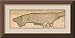 New York and the Island of Manhattan, 1812 Framed Art Print by P. Maverick, 49.38 in. x 24.88 in.