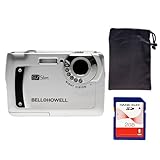 Bell and Howell S7-S Night Vision Slim 12MP Digital Camera (Silver)