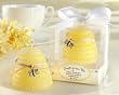 Wedding Favors Sweet As Can Bee Honey-Scented Beehive Candle Set of 4