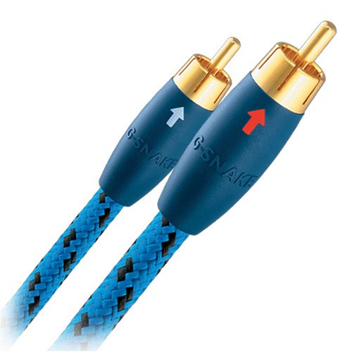 AudioQuest G-Snake audio cable - RCA plugs 1m (3.28') stereo pair