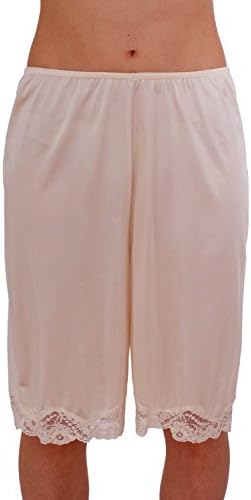 Under Moments Antistatic Lace Hem Non-cling 22 Inch Pettipants (Plus Size)