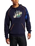 NBA Men's Utah Jazz Hoops Pullover Hood (Navy, Large)