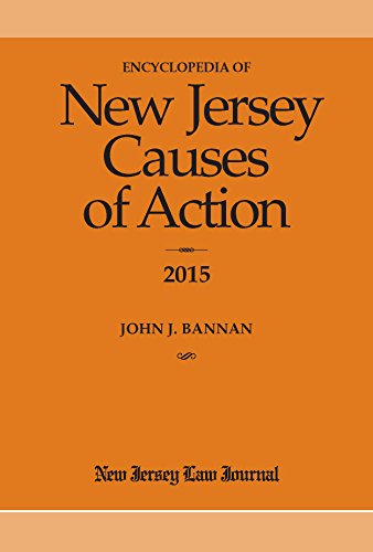 Encyclopedia of New Jersey Causes of Action