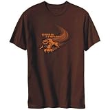 T-Shirt Mens Brown  My Egyptian Mau is a were-kitty  Cats