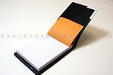 RHODIA　No11用　本革カバー（A7用縦型ノートカバー）・ホワイトの画像