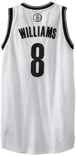 NBA Brooklyn Nets Deron Williams #8 Swingman Jersey, White, XX-Large On Sale