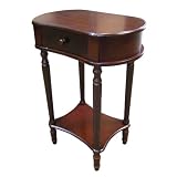 Ore International Cherry Wide Side Table