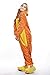Newcosplay Unisex Jump Jump Tiger Pyjamas Halloween Onesie Costume