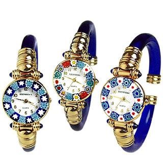 Antica Murrina Veneziana Watches, Antica Murrina Veneziana Serenissima Watch with Glass Pattern Variation 1, Womens Watches, Womens Antica Murrina Veneziana Watches