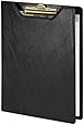 Samsill Value Padfolio with Clipboard, Letter Size Writing Pad, Black
