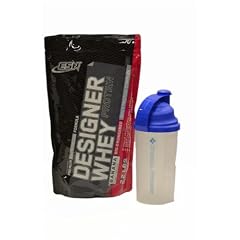 ESN - Designer Whey Protein 1000g Standbeutel + ( inkl. Special-Fitness SHAKER ), Vanille