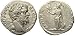 Clodius Albinus, fall 195 or early 196 - 19 February 196 A.D.; Silver Denarius