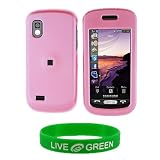 Pink Snap On Hard Case for Samsung Solstice A887 Phone, AT&T