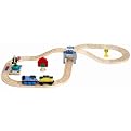 Thomas Wooden Railway Battery-Powered Sir Topham Hatt Figure-8 Set by Learning Curve