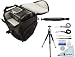 Professional Snug-In SLR Holster Bag with Adjustable Shoulder Strap + Accessory Kit for Samsung GX-10/EV-NX10/NX100/EV-NX100/NX-200/GX-1L D-SLR Digital Cameras