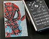 マーベル スパイダーマン ジュエリーデコシール 携帯電話用デコシート クリア SP-01 マーベル スパイダーマン ジュエリーデコシール 携帯電話用デコシート クリア SP-01