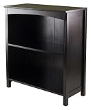 Winsome Terrace Storage Shelf 3-Tier Wide in Espresso, 26-Inch