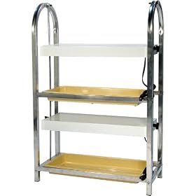 Growers Supply Company 27-Inch L by 12-Inch W by 40-Inch H Compact Lite Cart with... by 