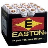 Easton 9 inch White Soft Training Baseball