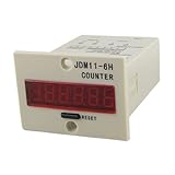 uxcell デジタル カウンター JDM11-6H 6桁 ディスプレイ 制御 AC 220V