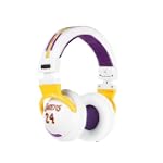 SAVE $5 - Skullcandy SGHEBZ-12 Kobe Bryant Hesh DJ Headphone (White with NBA Lakers Colors) $44.95