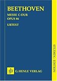 HENLE VERLAG BEETHOVEN L.V. - MISSA C MAJOR OP. 86