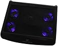 AGPtek&reg; Laptop Cooling Pad with 5 Blue LED Fans For 10''- 17" Laptop Notebook