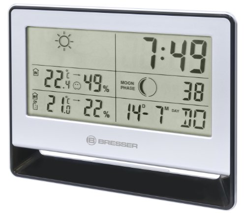 Bresser 7010888 TemeoTrend CS - &Uuml;bersichtliche Wetterstation, inklusiv Au&szlig;ensender