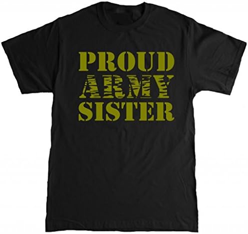 Adult Proud Army Sister T-shirt