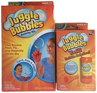 Juggle Bubbles and Refill Kit Combo
