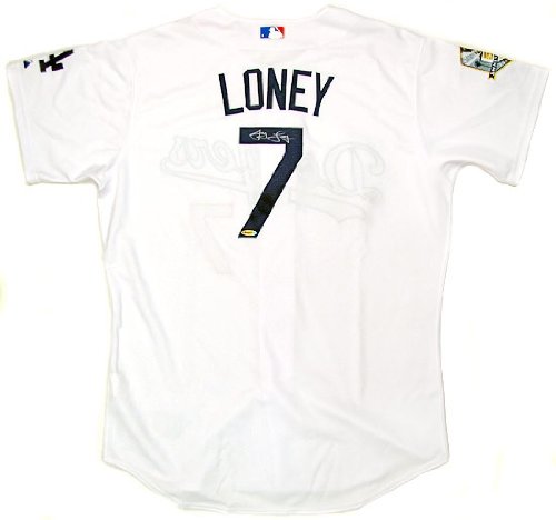James Loney Autographed Los Angeles Dodgers White Jersey (UDA COA)