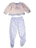 Private Label - Toddler Girls 2-Piece Long Sleeved Pajamas, Pink, Lilac