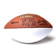 Official NFL Game Football w/ One White Leather Autograph Panel by Wilson